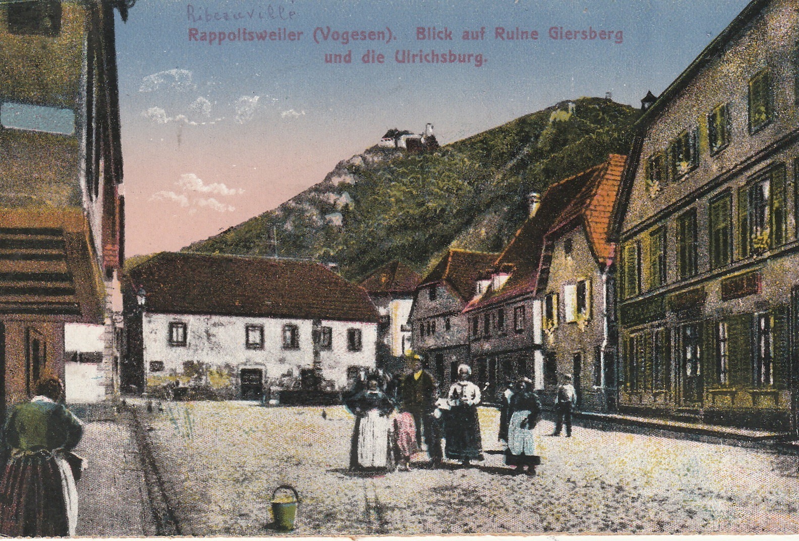 LOT 7 cpa 68. Rappolfsweiler Ribeauville, Schnierlach, Ingersheim, Hochvogesen, Kaysersberg, Eschelmer, Urbeis