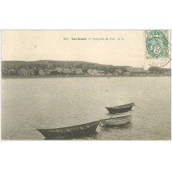 carte postale ancienne 22 VAL ANDRE. Vue prise du Port 1906