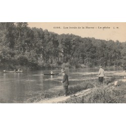 94 VILLENEUVE-SAINT-GEORGES. La Pêche à la ligne 1914