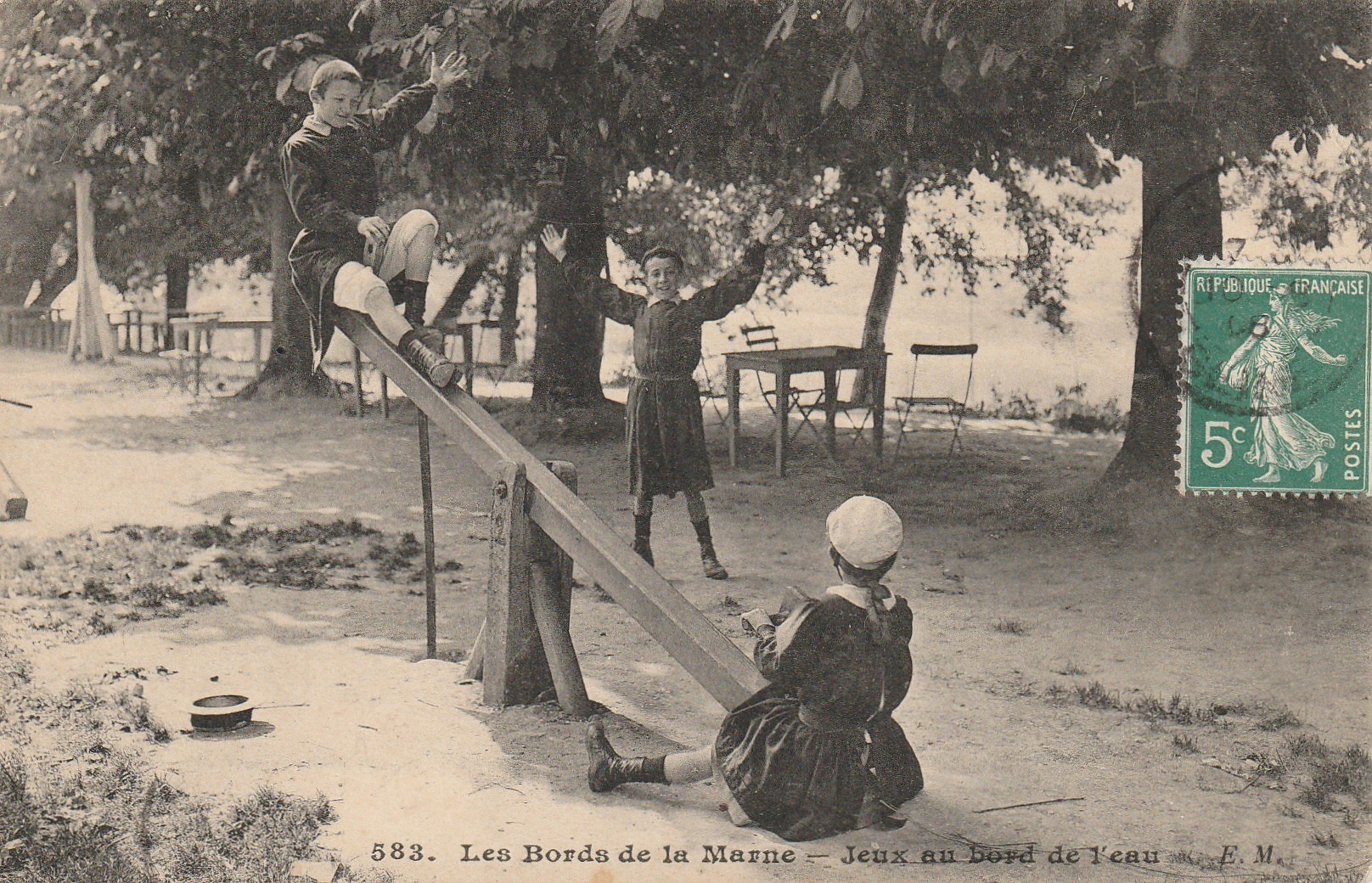 94 NOGENT-SUR-MARNE. Gamins et Jeux 1908