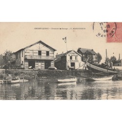 94 CHOISY-LE-ROI. Chantier de Garage Marguerie 1906 construction de bateaux