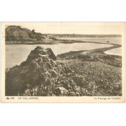 carte postale ancienne 22 VAL-ANDRE. Le Passage du Verdelet vers 1935