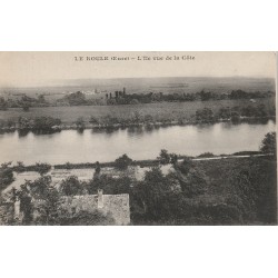 27 LE ROULE. L'Île vue de la Côte 1918
