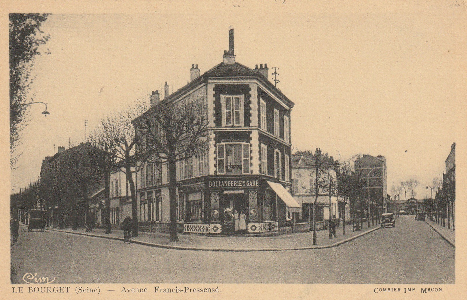 93 LE BOURGET. Boulangerie de la Gare Avenue Francis-Pressensé