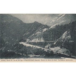 73 BOURDEAU. La Maison Cantonnière Route du col du Mont du Chat