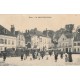 89 SENS. La Place Victor Hugo 1907 Marché devant restaurant Au Pigeon Voyageur ex Place du Samedi