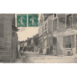 89 ANCY LE FRANC. Belle animation Rue de la Croix Milon 1911