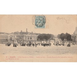 5 x cpa 78 VERSAILLES. Château av de Paris, Petit-Trianon, Laiterie, Pavillon Musique et Tour Malborough