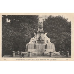 54 LUNEVILLE. Monument à la Mémoire des Citoyens 1919