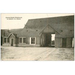 carte postale ancienne 77 CHAMPAGNE-SUR-SEINE. Laiterie et Bureau. Ferme Ecole Pittsburgh. Pupilles Ecole Publique