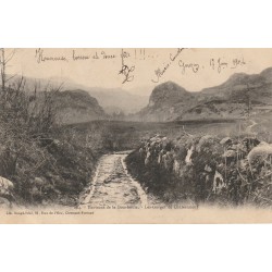 63 Environs de la BOURBOULE. Les Gorges de Châteauneuf 1904