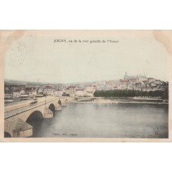 89 JOIGNY. Son Pont vu de la rive gauche de l'Yonne 1906