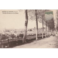 88 BAINS-LES-BAINS. Vieille Route de Saint-Loup 1918