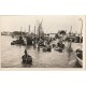 Photo Cpsm petit format 85 CROIX-DE-VIE. Bateaux de Pêcheurs et Camion Citerne 1950
