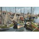 Cpsm petit format 85 CROIX-DE-VIE. Bateaux de Pêcheurs dans le Port 1964