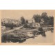 27 SAINT-PIERRE-DU-VAUVRAY. Bords de Seine 1936 avec péniche transbordeur