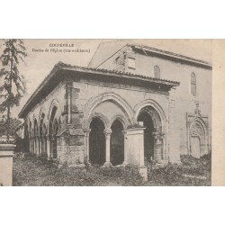 51 COUPEVILLE. Porche de l'Eglise 1917