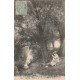 94 CRETEIL. Lectrice sur le Bras du Chapitre bords de la Marne vers 1906