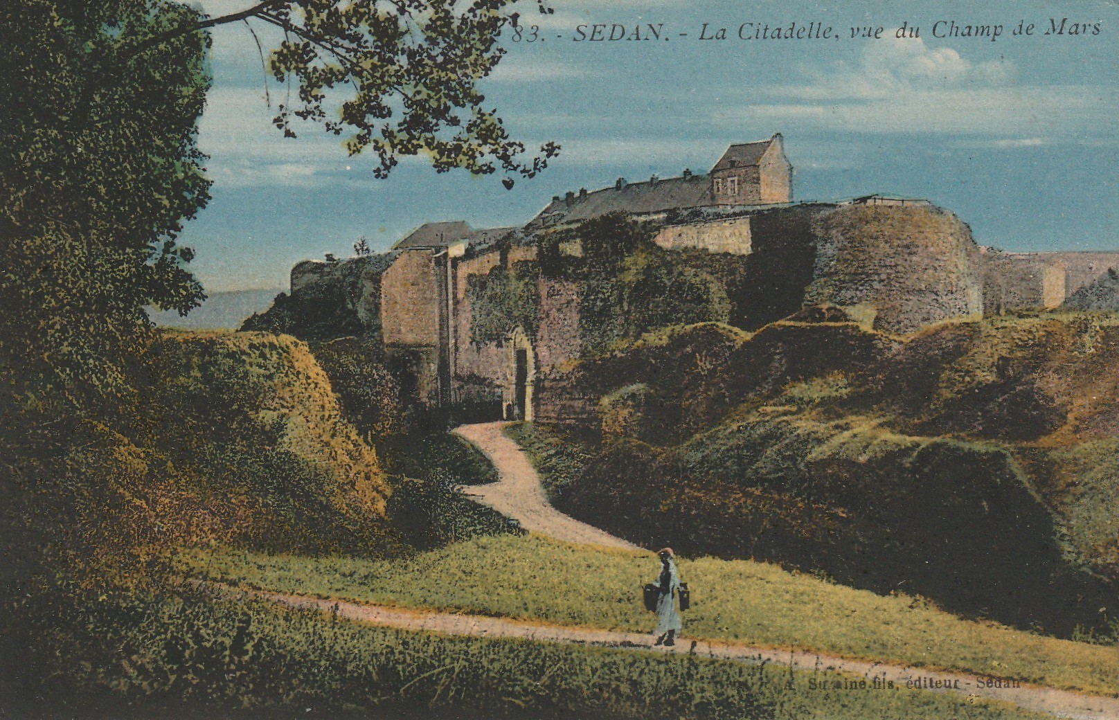 2 x cpa 08 SEDAN. Citadelle, Fer-à-Cheval et Torcy