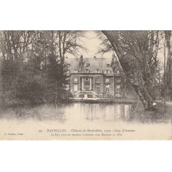 2 x cpa 08 BAZEILLES. Château Montvillers et Chambre dernière Cartouche
