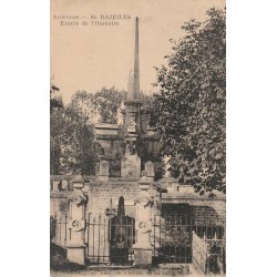 2 x cpa 08 BAZEILLES. Entrée Ossuaire et Chambre dernière Cartouche
