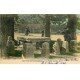 carte postale ancienne 77 FONTAINEBLEAU. La Table du Roi. Carte toilée 1909