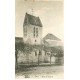 carte postale ancienne 77 AVON. FONTAINEBLEAU. L'Eglise et son Clocher