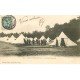 carte postale ancienne 77 AVON. FONTAINEBLEAU. Camp d'Infanterie 1905