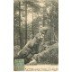 carte postale ancienne 77 BARBIZON. Rocher la Dame d'Apremont 1904