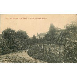 carte postale ancienne 77 BRIE-COMTE-ROBERT. Remparts du Vieux Château