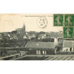 carte postale ancienne 77 BRIE-COMTE-ROBERT. Vue générale 1920