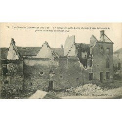 carte postale ancienne 77 BARCY. Maison bombardée