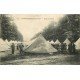 carte postale ancienne 77 FONTAINEBLEAU. Camp du Bréau. Militaires et Campement