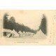 carte postale ancienne 77 FONTAINEBLEAU. Camp d'Avon 1902 vue des Tentes. Militaires et Campement