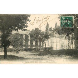 carte postale ancienne 77 DAMMARIE-LES-LYS. Château de Bellombre 1907