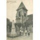 carte postale ancienne 77 DAMPMART. Eglise et Monument 1922. Top carte rare