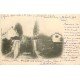 carte postale ancienne 77 DAMMARIE-SUR-LOING. les 4 anciennes Ecluses du Moulin-Brûlé 1903