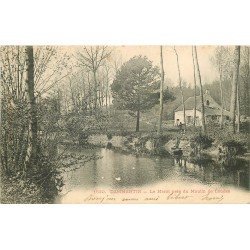 carte postale ancienne 77 DAMMARTIN. Le Morin près du Moulin de Coudes 1903 animation