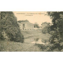 carte postale ancienne 77 DAMPMART. Orangerie Château des Fontaines 1915