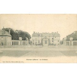carte postale ancienne 77 CHAMPS-SUR-MARNE. Le Château