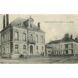 carte postale ancienne 77 CROUY-SUR-OURCQ. La Mairie