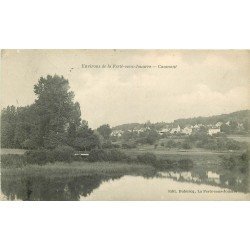 carte postale ancienne 77 CAUMONT. Le Village 1907