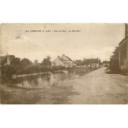 carte postale ancienne 77 CHENOISE. Rue de Puya. Le Gué Noir