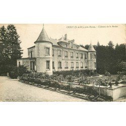 carte postale ancienne 77 CREGY. Château de la Roche 1935