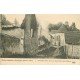 carte postale ancienne 77 CHAUCONIN. Ferme incendiée