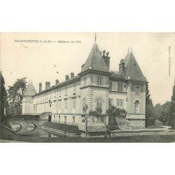 carte postale ancienne 77 CHARTRETTES. Château du Pré 1907