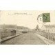77 CHATENAY-SUR-SEINE. Facteur en vélo sur Pont de la Chapelle 1920