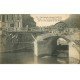 carte postale ancienne 77 MEAUX. Pont des Moulins détruit par le Génie Anglais Guerre 1914-18