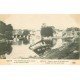 carte postale ancienne 77 MEAUX. Ponts sautés et bateaux coulés Guerre 1914-18