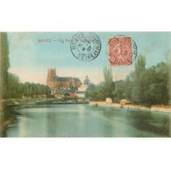 carte postale ancienne 77 MEAUX. Bords de la Marne 1907